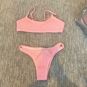 Small pink shein bikini (fits like xs)